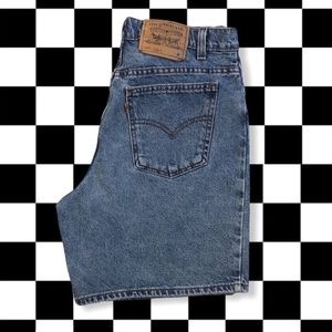 Vintage Levi’s 15951 Orange Tab Shorts